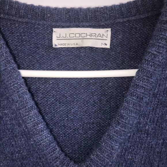 Vintage JJ Cochran Pullover Sleeveless Vest. Made in the USA - Picture 2 of 5